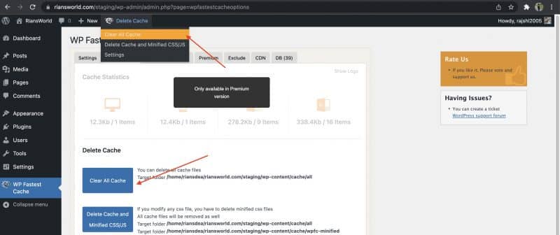 How To Clear Your Cache In WordPress 5 How To Clear Your Cache In WordPress
