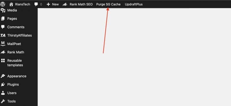 How To Clear Your Cache In WordPress 6 How To Clear Your Cache In WordPress
