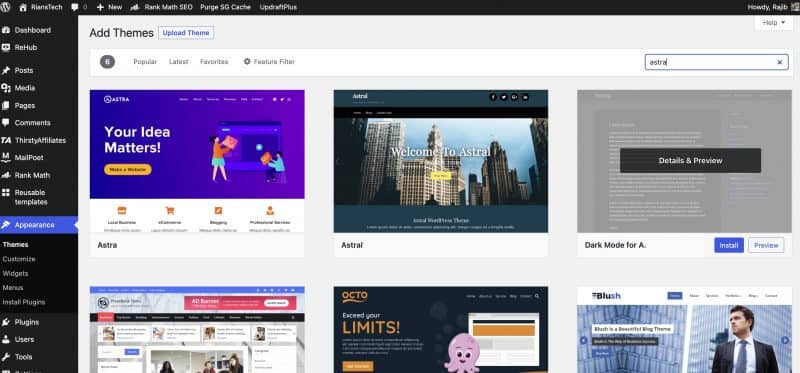 How To Start A Blog From Scratch In 2022: Easy 10 Steps Guide 43 This image has an empty alt attribute; its file name is astra-theme-review.jpg