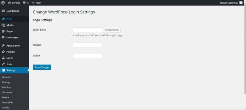 How to change WordPress login logo and URL 5 change wordpress login logo