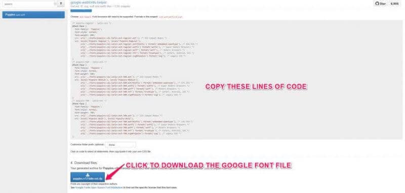 How To Host Google Font Locally In WordPress: Use Google Font Locally 5 how to use google font locally 5