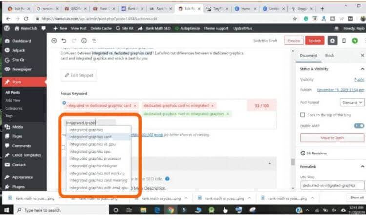 Rank Math Review: Rank Math Vs Yoast SEO Plugin 5 rank math review