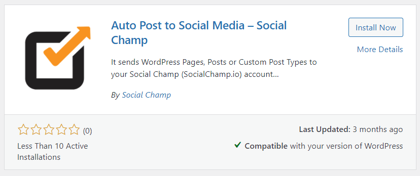 Social Champ WordPress Plugin