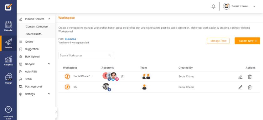 A Detailed Analysis Of Social Champ: Social Champ Review 7 Social Champ WordSpace Feature