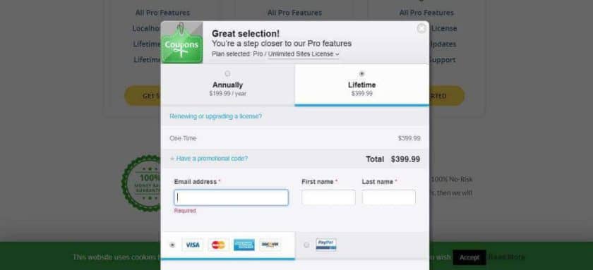 WP Coupons And Deals Plugin Review: Best WordPress Coupons Plugin 10 WP coupons and deals payment page
