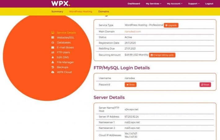 wpx hosting review