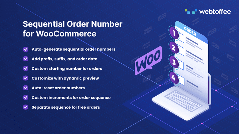 Best WooCommerce Plugins: Sequential Order Numbers for WooCommerce