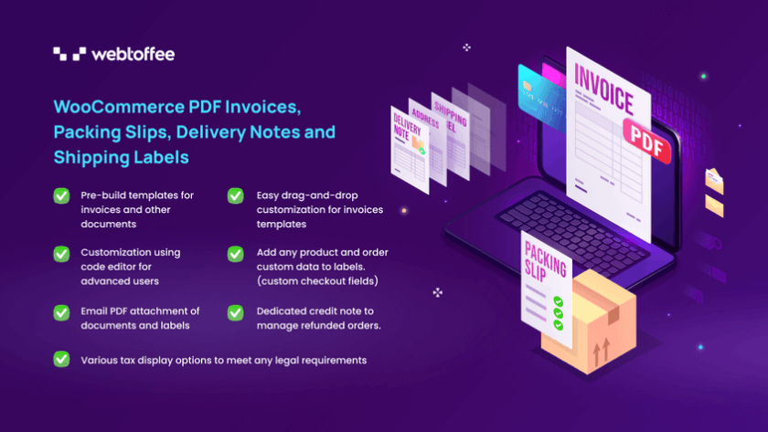 15 Best WooCommerce Plugins To Improve Your Store Performance 1 Best WooCommerce Plugins: WooCommerce PDF Invoices, Packing Slips, Delivery Notes, and Shipping Labels