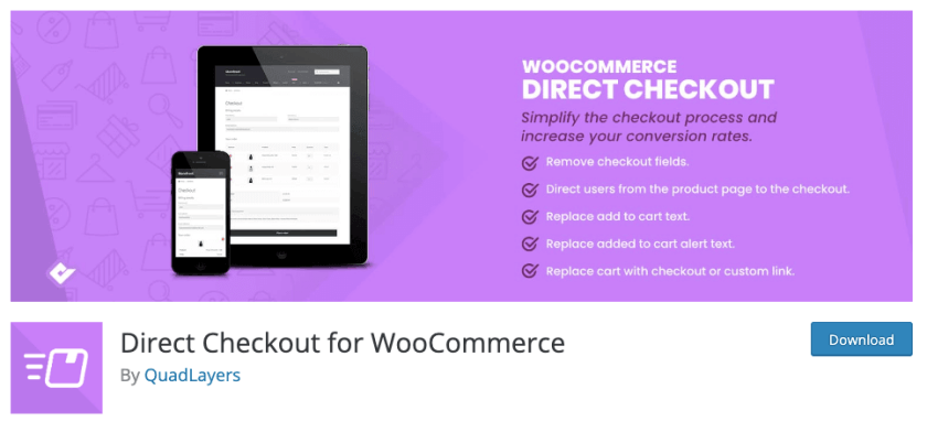 15 Best WooCommerce Plugins To Improve Your Store Performance 2 Best WooCommerce Plugins: Direct Checkout for WooCommerce