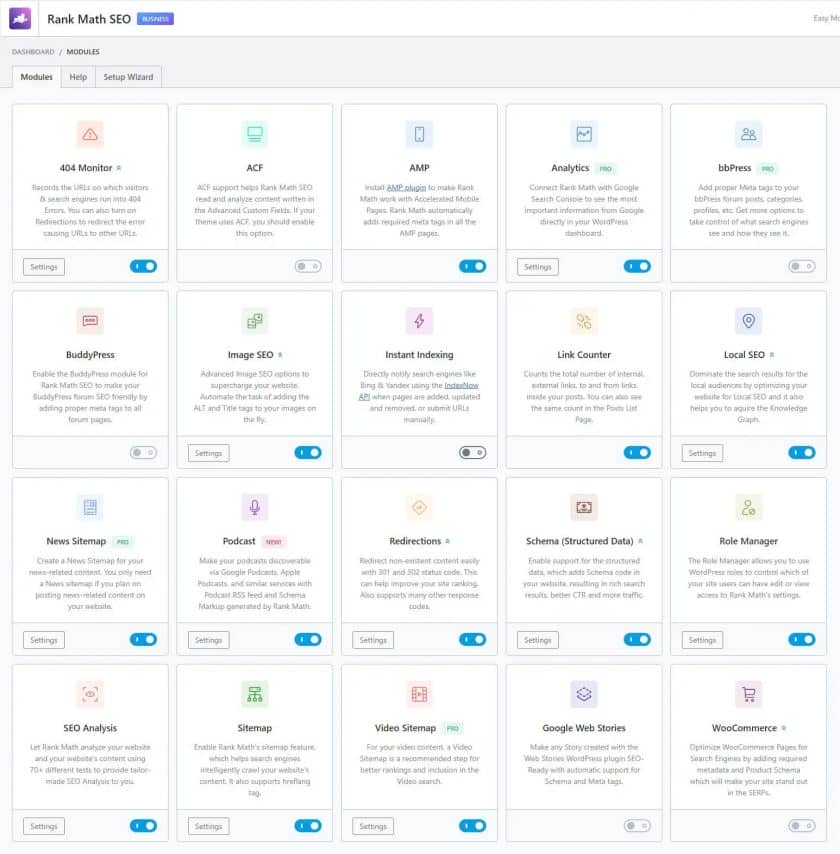 Rank Math Review: Is It The Best WordPress SEO Plugin? 4 rank math review_dashboard
