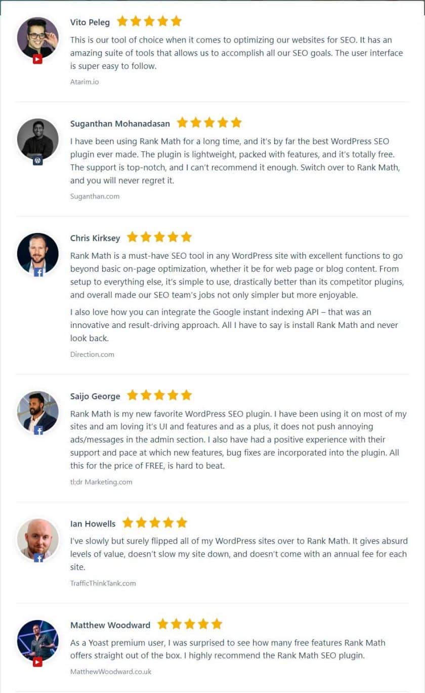 Rank Math Review: Is It The Best WordPress SEO Plugin? 56 Rank Math Review On Rankmath.com