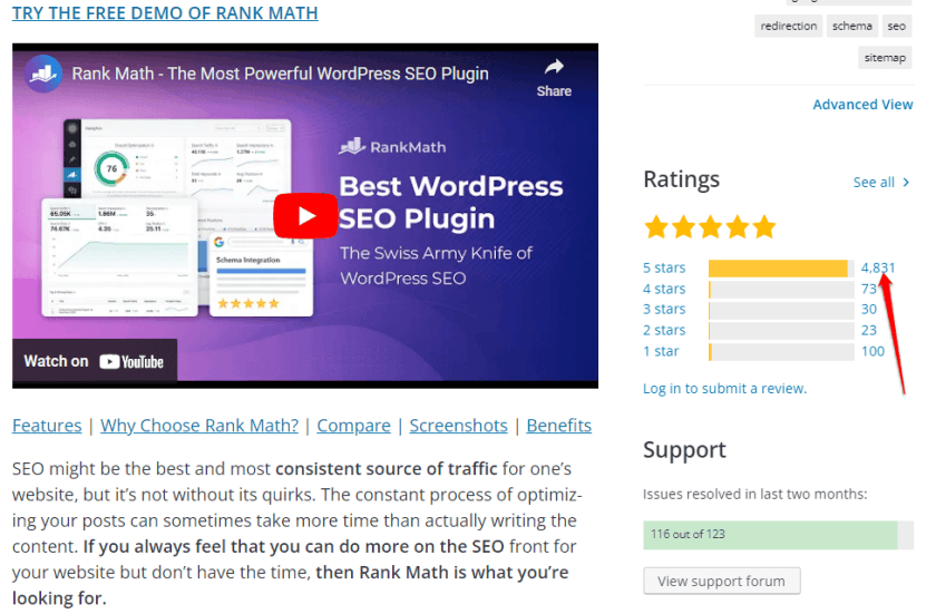 Rank Math Review: Is It The Best WordPress SEO Plugin? 57 Rank Math Review On WordPress.org