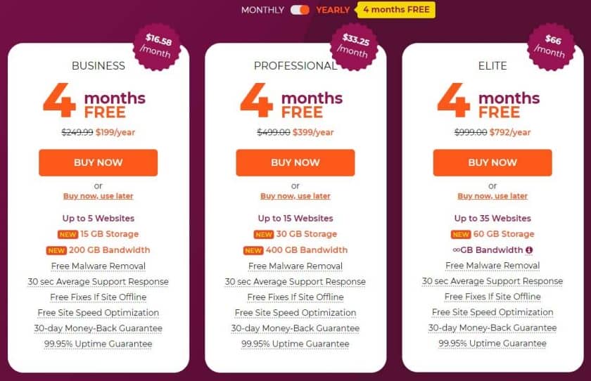 WPX Hosting Review 2023: Fastest Managed Hosting? 15 WPX Hosting Review_Plans