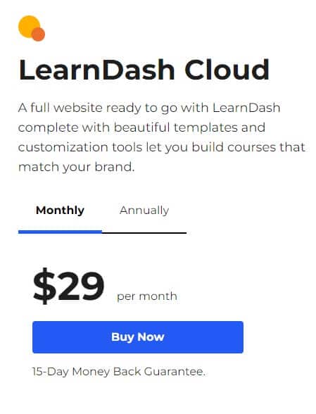 Learndash Cloud: The Best Cloud Learning Platform Got More Powerful 5 Learndash Cloud Pricing