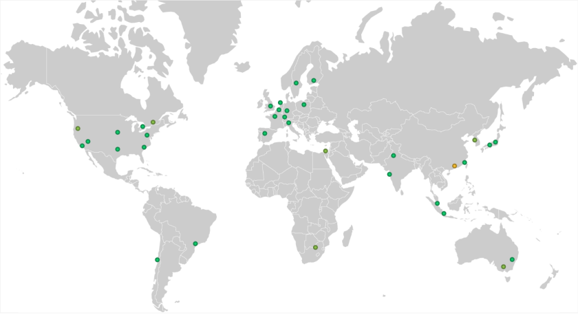 Cloudways Review 2023: The Fastest Managed WordPress Hosting 29 RiansTech TTFB Map On Cloudways