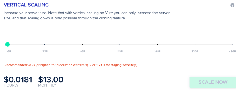 Cloudways Review 2023: The Fastest Managed WordPress Hosting 16 vertical scaling